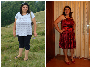 Before and after - Ms Ileana Nitu. Ms Ileana Nitu, who lost 22kg through the library’s programme