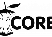 CORE logo - apple core with the word CORE next to it