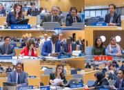 Collage of individual WIPO delegates, showing each country, to SCCR/36
