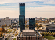 A view of Katowice, Poland.