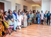 Librarians and representatives of RENs at the workshop in Ghana in March 2019.