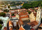 View of Vilnius, Lithuania, where the workshop will take place.