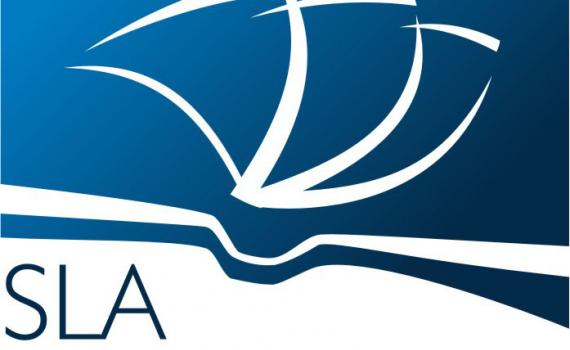 logo of the serbian library association