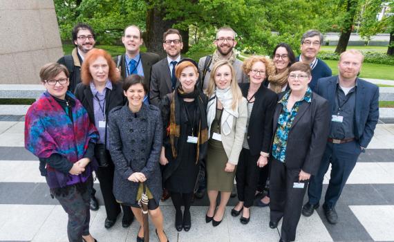 Library and archive representatives at SCCR/27